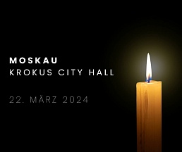 Kondolenzbuch für die Opfer des Terroranschlags in der Crocus City Hall